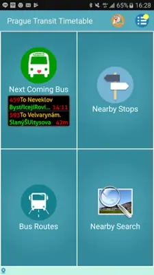 Prague Transit Timetable android App screenshot 7